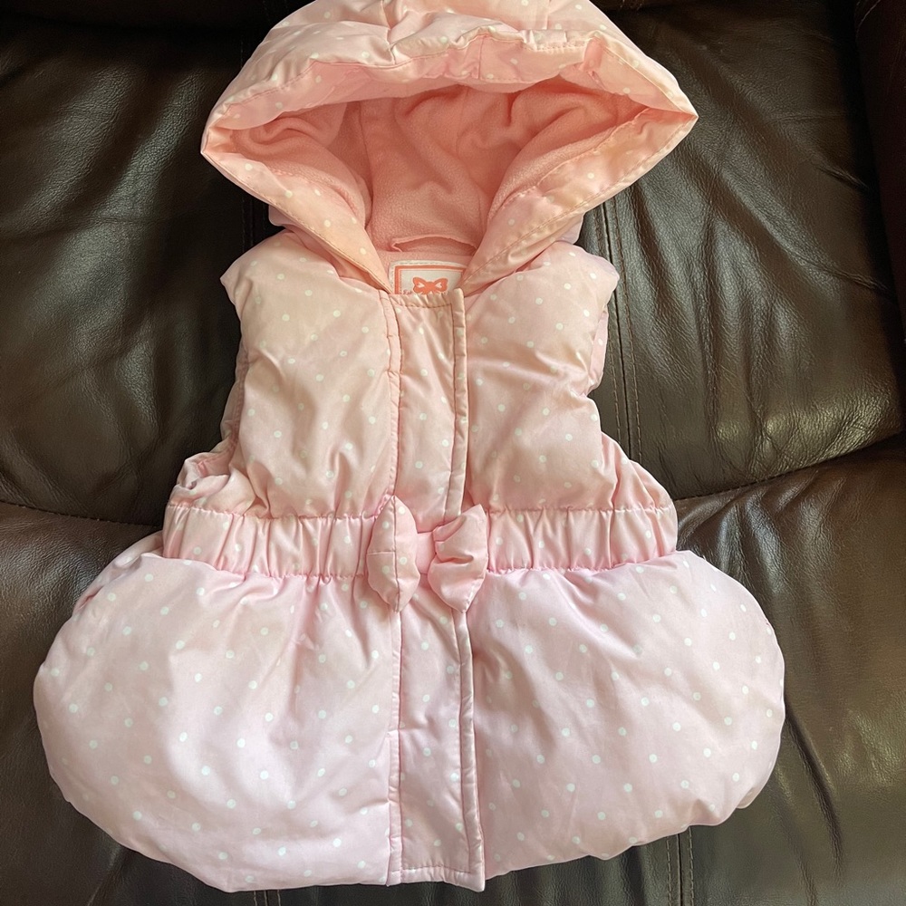 Used Gymboree baby puff vest 12-24mo